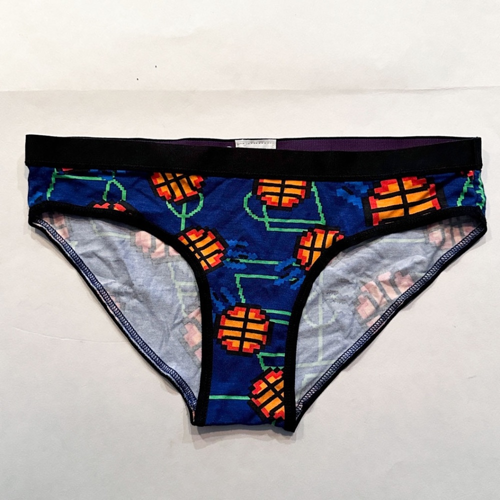 Me Undies - Womens XS Bikinis - Basketball Print